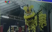Sôi động múa lân sư rồng quốc tế tại Singapore