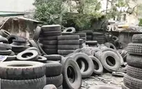 Bí mật từ các điểm thu gom mua bán vỏ lốp ô tô cũ