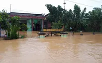 Ngập lụt tiếp diễn trên diện rộng tại Trung Bộ