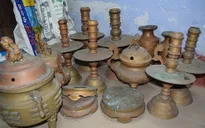 Bắt đối tượng trộm cắp lư đồng tại nhà thờ