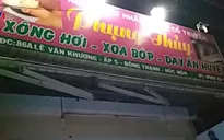 Triệt xóa tụ điểm massage kích dục tại TP.HCM
