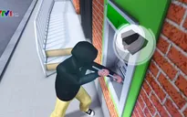 Anh trang bị máy ATM phun gel theo dõi tội phạm