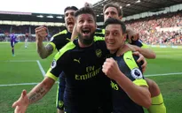Kết quả bóng đá châu Âu đêm 13/5 rạng sáng 14/5: Man City 2-1 Leicester City, Stoke 1-4 Arsenal, Atalanta 1-1 AC Milan