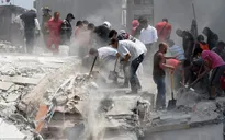 Công tác cứu hộ động đất ở Mexico gặp nhiều khó khăn