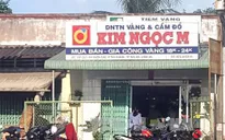 Hai đối tượng táo tợn cướp tiệm vàng ở Long An