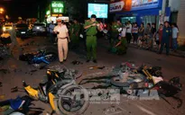 TP.HCM: 2 vụ tai nạn giao thông liên hoàn, nhiều người bị thương