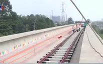 TP.HCM: Khởi công lắp đặt đường ray tuyến Metro số 1