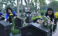 Đoàn thanh niên Đài THVN tri ân công lao các anh hùng liệt sỹ