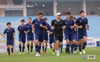 ẢNH: Tuyển các Ngôi sao K-League tập làm quen sân Mỹ Đình trước trận giao hữu