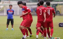 VIDEO: U22 Việt Nam tích cực tập luyện trước trận gặp U22 Philippines