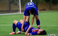 Chấn thương ảnh hưởng đến việc tập luyện của U22 Việt Nam