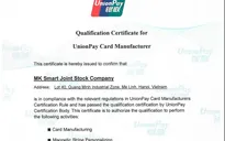 DN Việt đầu tiên được cấp phép sản xuất thẻ tài chính UPI