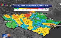 Cảnh báo lũ tại các tỉnh miền núi
