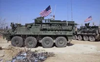 Mỹ triển khai quân và xe bọc thép trên biên giới Thổ Nhĩ Kỳ - Syria