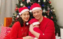 Khoe ảnh Giáng sinh của gia đình, Hồ Hạnh Nhi để lộ mặt con trai