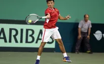 Davis Cup: Hoàng Nam giúp ĐT Việt Nam cân bẳng tỉ số với ĐT Hong Kong (Trung Quốc)