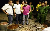 Nổ súng bắt nhóm người ở cơ sở nấu cao hổ tại Đồng Nai