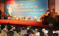 Ngày hội "Đọc và học tập suốt đời theo tấm gương Bác Hồ vĩ đại"
