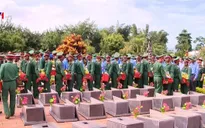 Truy điệu và an táng 29 liệt sĩ Việt Nam hi sinh tại Campuchia