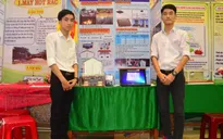 Học sinh “vùng đất học” sáng chế ngôi nhà an toàn chống động đất, bão lũ