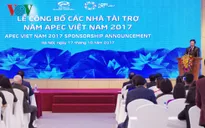Công bố các nhà tài trợ năm APEC 2017