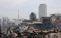 Khung cảnh hoang tàn sau vụ cháy 74 ngôi nhà ở Nha Trang