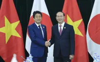 Chủ tịch nước Trần Đại Quang tiếp Thủ tướng Nhật Bản Shinzo Abe