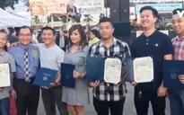 Nhóm tình nguyện Việt Nam tại Houston được nhận Bằng khen của Thị trưởng