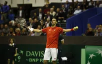 Tứ kết Daivs Cup 2017: Djokovic giúp ĐT Serbia khởi đầu thuận lợi