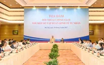 Thủ tướng muốn lắng nghe tâm tư nguyện vọng của các DN tư nhân