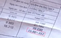 Hà Nội: Tiền nước sinh hoạt đột nhiên tăng... hàng trăm lần