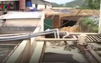 Thanh Hóa: Phát hiện doanh nghiệp chôn ống ngầm xả thải ra sông