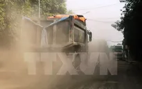 Ô nhiễm bụi tại các khu đô thị lớn ở mức báo động