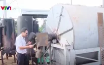 Nông dân học hết lớp 5 sáng chế đủ các máy móc chế biến cà phê
