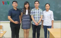 4 học sinh xuất sắc nhất sẽ dự thi Olympic Sinh học Quốc tế năm 2017