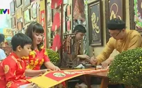 Rộn ràng ngày khai trương phố ông Đồ tại TP.HCM