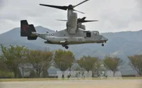 2 máy bay Osprey của Mỹ hạ cánh khẩn xuống sân bay ở Okinawa
