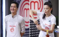 Vua đầu bếp 2017: Anh Tuấn loay hoay nấu một món, Kiwi Ngô Mai Trang "chơi" hẳn hai món