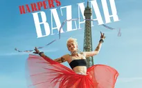Con gái Michael Jackson lên trang bìa Harper’s Bazaar, tung váy trước tháp Eiffel