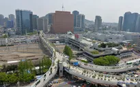 Hô biến cầu vượt cũ thành công viên trên cao độc đáo