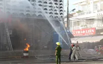 Cần Thơ diễn tập chữa cháy trung tâm thương mại