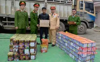 Nghệ An bắt giữ gần 500 kg pháo nổ các loại