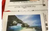 Hình ảnh biển đảo Việt Nam lên tem bưu chính Pháp