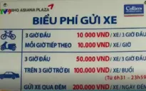 TP.HCM: Giá trông giữ xe “phớt lờ” quy định