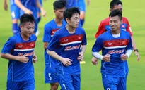 Sáng nay (6/6), ĐT Việt Nam bắt đầu tập luyện chuẩn bị cho trận đấu gặp Jordan