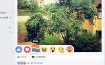 Cách bổ sung biểu tượng cảm xúc cầu vồng lục sắc mới trên Facebook