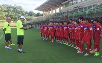 Một số hình ảnh ĐT nữ Việt Nam trong ngày đầu tiên tập huấn tại Nhật Bản