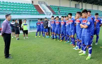 Lãnh đạo VFF thăm và động viên ĐT U23 Việt Nam