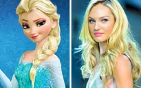 Dàn sao Hollywood có khuôn mặt giống hệt các nhân vật của Disney