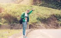 Mỹ Tâm tạo dáng xì tin trong lần đầu phượt Mộc Châu